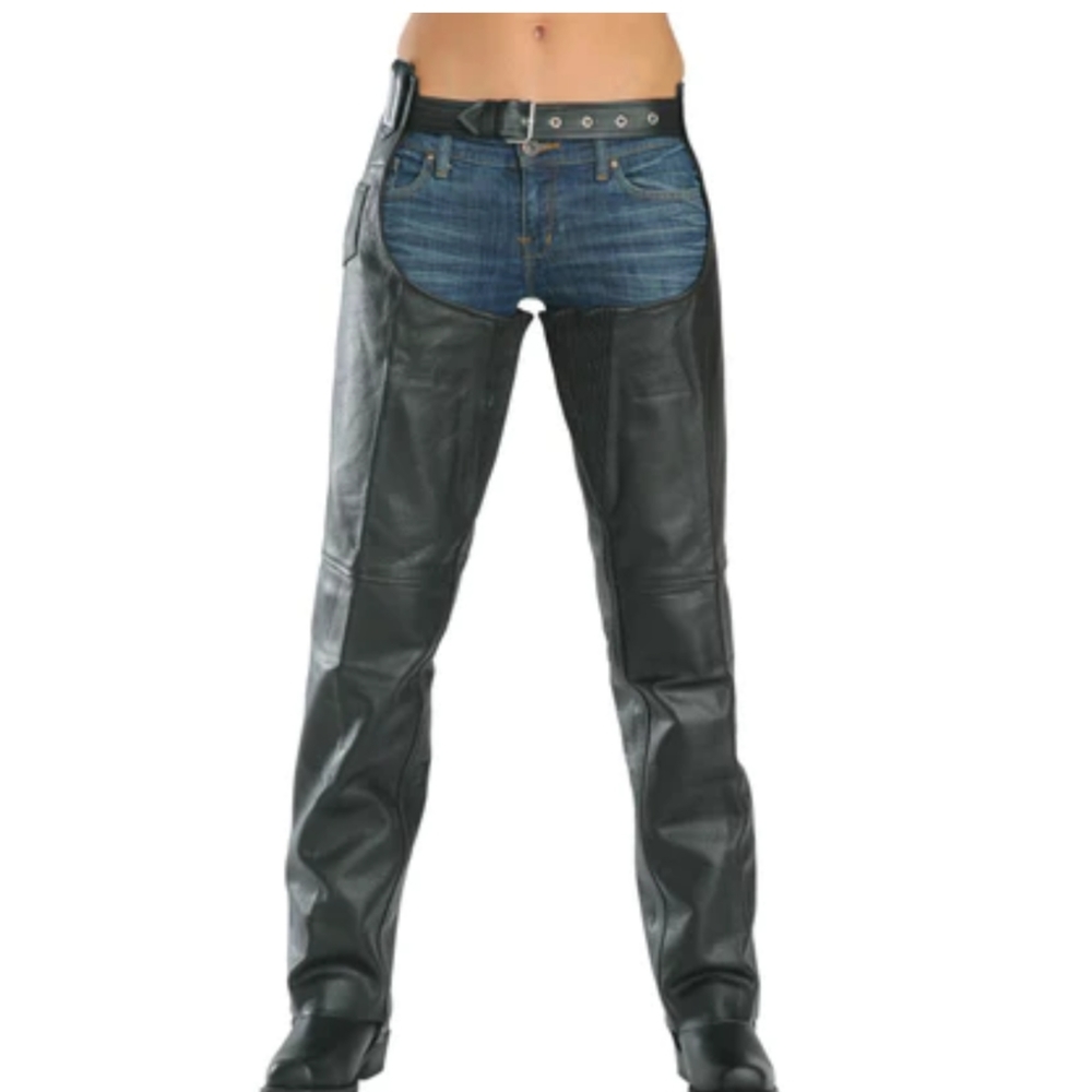 Leather Chaps size 6 NWOT
